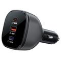 Adaptador de carga rápida para teléfono ACEFAST B14 165W USB + cargador de coche doble tipo C