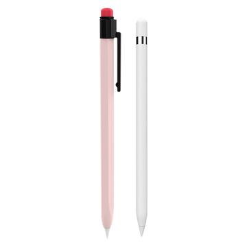 AHASTYLE PT80-1-K Para Apple Pencil 2nd Generation Stylus Pen Funda protectora de silicona antigoteo - Rosa