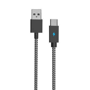 AOLION Cable de carga de 3 m para mando PS5 Cable de carga de USB a Type-C con indicador LED.