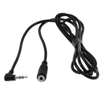 Adaptador AUX - Cable de Extensión de Audio de 3,5 mm Macho-Hembra - 1,5m