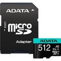 Tarjeta de memoria Adata Premier Pro microSDXC AUSDX512GUI3V30SA2-RA1 - 512GB