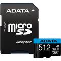 Tarjeta de memoria Adata Premier microSDXC con adaptador SD AUSDX512GUICL10A1-RA1 - 512GB