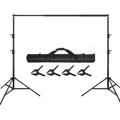 Trípode ajustable con 4 abrazaderas para fondo de fotos - 2.88x3m