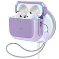 Estuche ESR Orbit HaloLock MagSafe para AirPods 4 - Morado