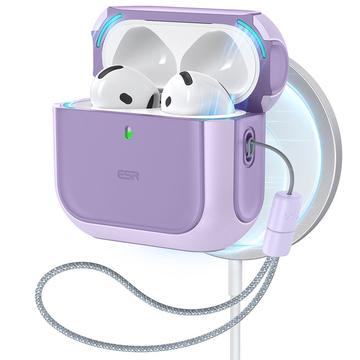 Estuche ESR Orbit HaloLock MagSafe para AirPods 4 - Morado