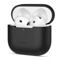 Funda de silicona AirPods 4 Tech-Protect - Negro