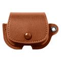 Estuche estilo mochila para los AirPods Pro 3 con hebilla para llavero - Marrón