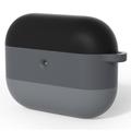 AirPods Pro 3 Gradient Estuche de silicona antichoque con mosquetón - Negro