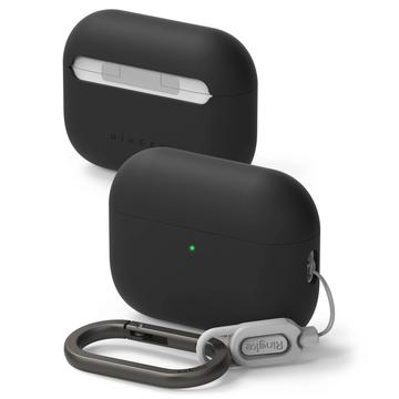 AirPods Pro 3 Funda de silicona Ringke - Protección a prueba de golpes - Negro