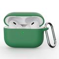 Carcasa de Silicona con Mosquetón para AirPods Pro 3 - Verde