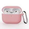 Carcasa de Silicona con Mosquetón para AirPods Pro 3 - Rosa