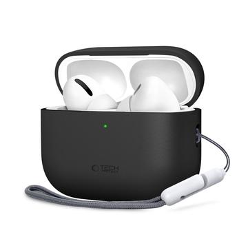 Funda de silicona AirPods Pro 3 Tech-Protect - Negro