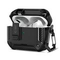 Estuche Tech-Protect Carbonox para los Airpods Pro 3 - Negro