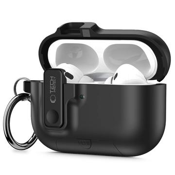 Estuche Airpods Pro 3 Tech-Protect Slim Hook - Negro