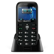 Teléfono para Séniores Allview D3 con SOS - 3G, Dual SIM - Negro