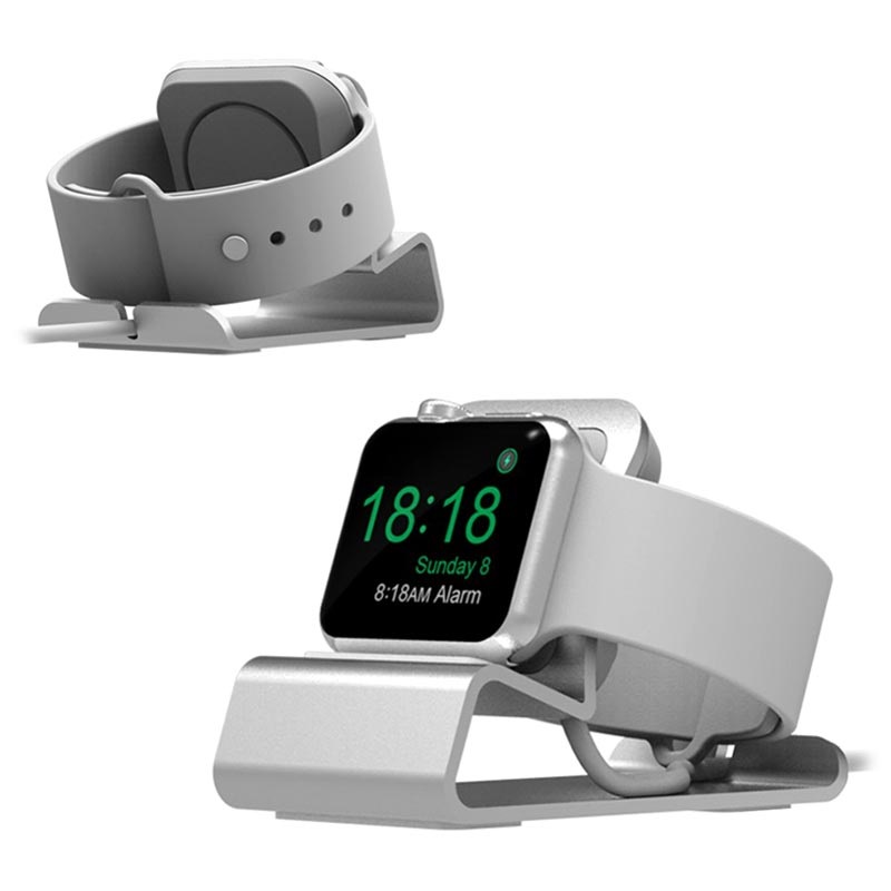 Soporte de Carga Aluminum Alloy para Apple Watch Serie SE/6/5/4/3/2/1