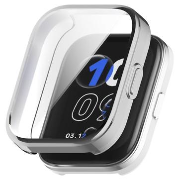 Carcasa de TPU Galvanizado para Amazfit Bip 5 Unity - Plateado