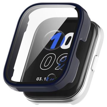 Carcasa de Plástico con Protector de Pantalla para Amazfit Bip 5 Unity - Azul Oscuro