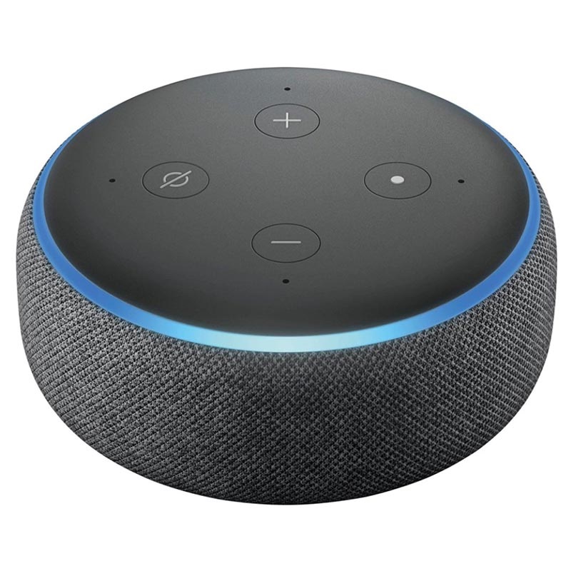 Torneado Inapropiado arrendamiento Altavoz Inteligente Amazon Echo Dot 3 con Alexa