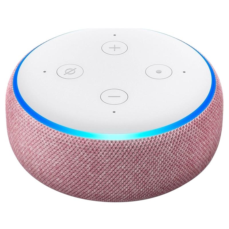 Echo Dot (3.ª generación) - Altavoz inteligente con Alexa, tela de color  antracita