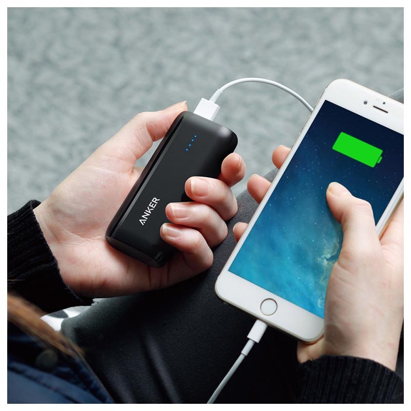 Anker Astro E1 Power Bank - 5200mAh - 5V/2A - Black