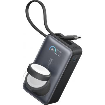 Anker MagGo 10000mAh Power Bank con cargador Apple Watch - 35W - Negro