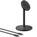Base de carga inalámbrica Anker MagGo 15W - Negra