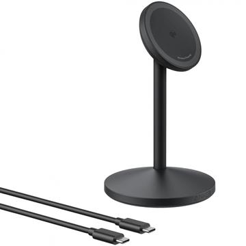 Base de carga inalámbrica Anker MagGo 15W - Negra