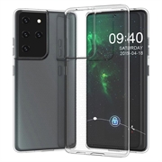 Funda Antideslizante de TPU para Samsung Galaxy S21 Ultra 5G - Transparente