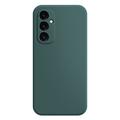 Carcasa de TPU Anti-Huellas Dactilares Mate para Samsung Galaxy A14/A14 5G - Verde Oscuro
