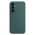 Carcasa de TPU Anti-Huellas Dactilares Mate para Samsung Galaxy A14 - Verde Oscuro