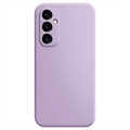 Carcasa de TPU Anti-Huellas Dactilares Mate para Samsung Galaxy A14/A14 5G - Púrpura
