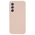Carcasa Anti-Huellas Dactilares Mate de TPU para Samsung Galaxy A54 5G - Rosa