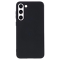 Carcasa de TPU Anti-Huellas Dactilares Mate para Samsung Galaxy S23 5G - Negro