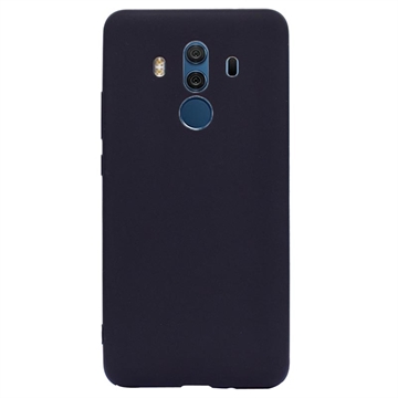 Carcasa de TPU Anti-Huellas Dactilares Mate para Huawei Mate 10 Pro - Negro