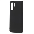 Carcasa Anti-Huellas Dactilares Mate de TPU para Huawei P30 Pro - Negro