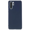 Carcasa Anti-Huellas Dactilares Mate de TPU para Huawei P30 Pro - Azul Oscuro