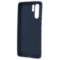 Carcasa Anti-Huellas Dactilares Mate de TPU para Huawei P30 Pro - Azul Oscuro