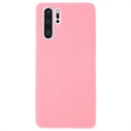 Carcasa Anti-Huellas Dactilares Mate de TPU para Huawei P30 Pro - Rosa