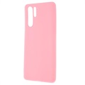 Carcasa Anti-Huellas Dactilares Mate de TPU para Huawei P30 Pro - Rosa