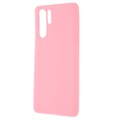 Carcasa Anti-Huellas Dactilares Mate de TPU para Huawei P30 Pro - Rosa