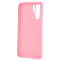 Carcasa Anti-Huellas Dactilares Mate de TPU para Huawei P30 Pro - Rosa