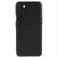 Carcasa de TPU Anti-Huellas Dactilares Mate para OnePlus Nord - Negro