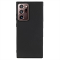 Carcasa de TPU Anti-Huellas Dactilares Mate para Samsung Galaxy Note20 Ultra - Negro