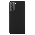 Carcasa de TPU Anti-Huellas Dactilares Mate para Samsung Galaxy S21+ 5G - Negro