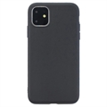 Carcasa de TPU Anti-Huellas Dactilares Mate para iPhone 11 Pro Max - Negro