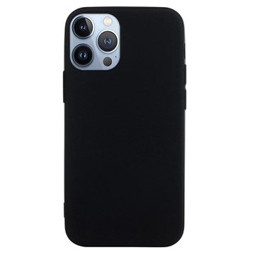 Carcasa de Plástico Engomado para Google Pixel 4 XL - Negro