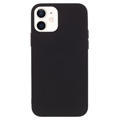 Carcasa de TPU Anti-Huellas Dactilares Mate para iPhone 11 - Negro