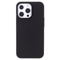 Carcasa de TPU Anti-Huellas Dactilares Mate para iPhone 12 Pro Max - Negro