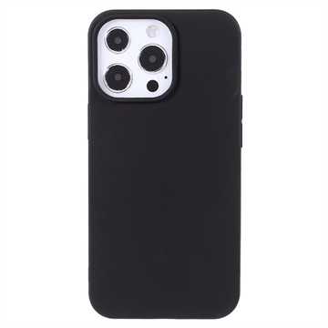 Carcasa de TPU Anti-Huellas Dactilares Mate para iPhone 12 Pro Max - Negro